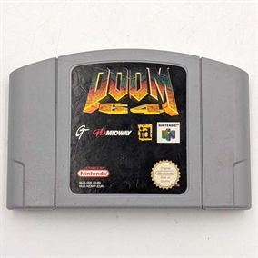 Doom 64 - Cartridge - Nintendo 64 - (EUR) (B Grade) (Used)